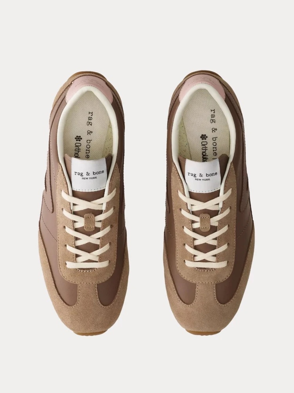 rag & bone Retro Runner slim “mushroom”